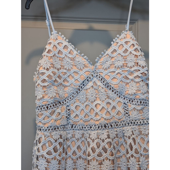 Women's Medium Dainty Hooligan Dress with Blue Lace - Picture 3 of 9